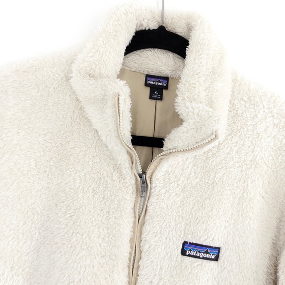 Patagonia Jackets & Blazers - Patagonia Los Gatos Fleece Jacket Women's XL Full Zip Sherpa Cream Cozy